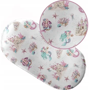 Prostěradlo PROSTĚRADLO DO KORBIČKY KOČÁRKU KOLÉBKY BAVLNA