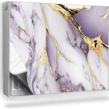 Obraz Magnetická podložka na radiátor, kryt 80 x 60 cm fialová