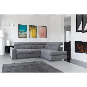 Obývací pokoj Meblar Sedací souprava Sempre Zvolte stranu sed. soupravy: Pravá strana, Zvolte barvu látky: Barrel 09