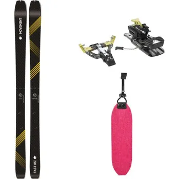 Sjezdové lyže Movement FAST 85 + DYNAFIT SUPERLITE 175+ (Z12) + SKINS 169 - Černá 2023/2024