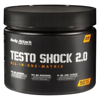 Anabolizér Body Attack Testo Shock 2.0 90 kapslí - Podpora testosteronu
