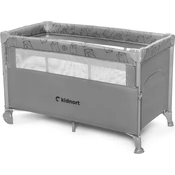 Dětská postýlka Kidnort Cestovní postýlka Näste Světle šedá