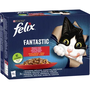 Krmivo pro kočku Krmivo Pro Kočky Vlhké Felix Purina Venkovské chutě ( 12 x 85 g)