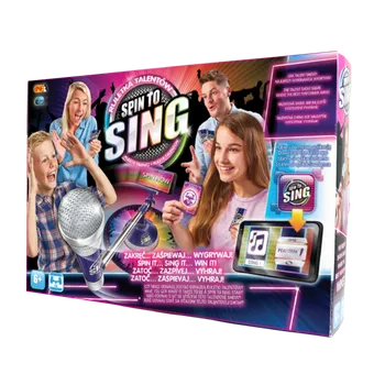 Figurka Mikrofon Spin to sing