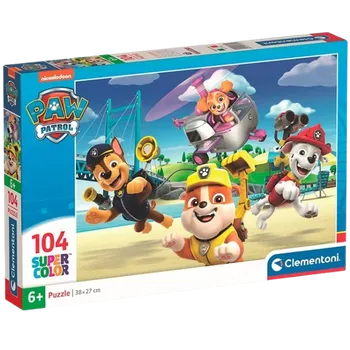 Puzzle Clementoni - Puzzle 104 Tlapková Patrola