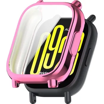 Příslušenství k chytrým hodinkám VSECHNONAMOBIL 96051 TPU FULL COVER Kryt pro Xiaomi Redmi Watch 5 Lite růžový