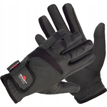 Rukavice Jezdecké rukavice START Muna černé XS