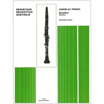 Bärenreiter J. Francl - Sonatina pro klarinet a klavír