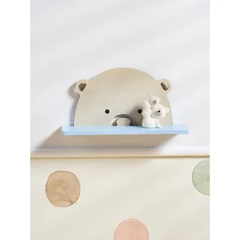 police Sinsay - Kovová nástěnná polička - modrá - 046EV-05X - 046EV-05X-ONE