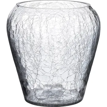 Váza Skleněná váza Serenite 22,5x25 cm čirá