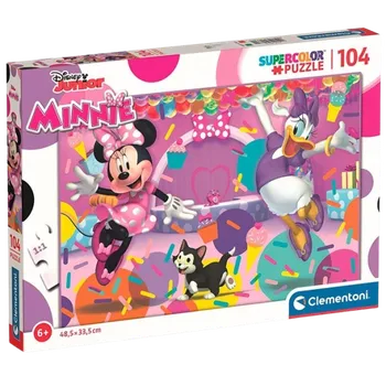 Clementoni - Puzzle 104 Minnie a Daisy