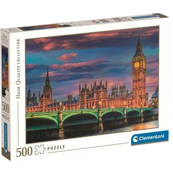 Puzzle Clementoni - Puzzle 500 Londýnský parlament