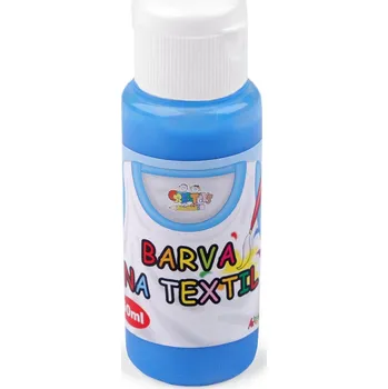Výtvarná barva Barva na textil 60 ml Varianta: 5 modrá, Balení: 1 ks