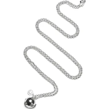 Přívěsek Proud MaMa Přívěšek mexická bola Jasseron kulička se srdíčky v barvě stříbrné 388