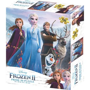 Puzzle PRIME 3D PUZZLE - Frozen 500 ks