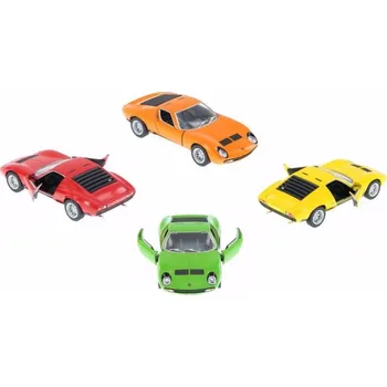 autíčko Kovový model - Lamborghini Miura P400 SV 1971