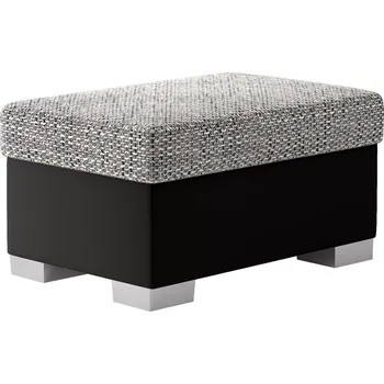 Taburet Taburet ROKO šedá melír / černá