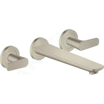 Vodovodní baterie Axor Citterio C Vanová baterie pod omítku, 3-otvorová instalace, kartáčovaný nikl, 49483820