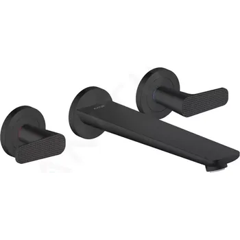 Vodovodní baterie Axor Citterio C Vanová baterie pod omítku, 3-otvorová instalace, matná černá, 49483670