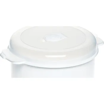 Hrnec hrnec do MW 1,5l kulatý PH mix barev PLAST TEAM