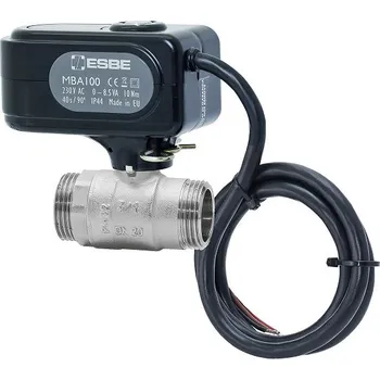Ventil ESBE MBA121 kulový ventil se servopohonem 1" (43100200)