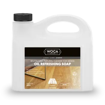 Lak na dřevo WOCA Refresher (Oil Refreshing Soap) - přírodní 2,5 L