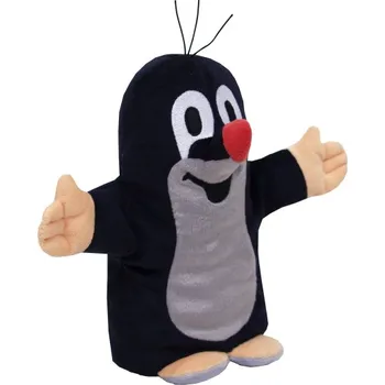 plyšák Moravská Ústředna - Krtek 20 cm maňásek, plyšová hračka