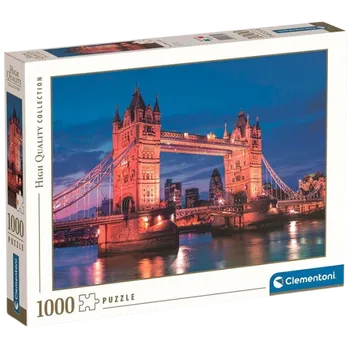 Puzzle Clementoni - Puzzle 1000 Tower Bridge v noci