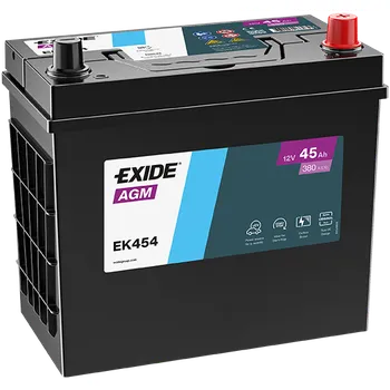 Autobaterie startovací baterie EXIDE EK454