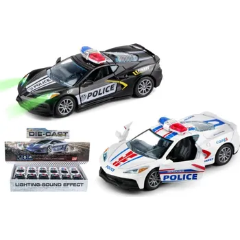 autíčko Autíčko kovové policie 1:32