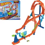 Hot Wheels vertikální osmičková dráha 68 cm