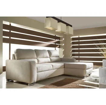 Obývací pokoj Meblar Sedací souprava Niko Zvolte stranu sed. soupravy: Pravá strana, Zvolte barvu látky: Neve 90