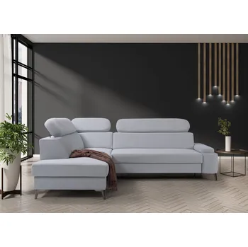 Obývací pokoj Meblar Sedací souprava Moena 2 Zvolte stranu sed. soupravy: Pravá strana, Barva nožiček: Black, Zvolte barvu látky: Barrel 80