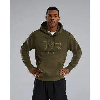 Pánská mikina Sportovní mikina TYR Ultrasoft Tech Hoodie - Velké Logo 932 M
