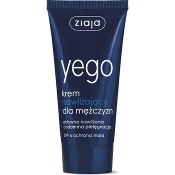 Pleťový krém Ziaja, Yego hydratačný krém pre mužov SPF6 nízka ochrana 50ml