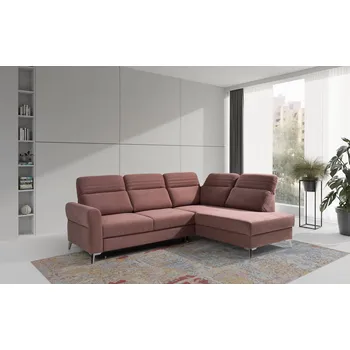 Sedací souprava Meblar Sedací souprava Calabria 2 Zvolte stranu sed. soupravy: Pravá strana, Barva nožiček: Chrome, Zvolte barvu látky: Curio 83