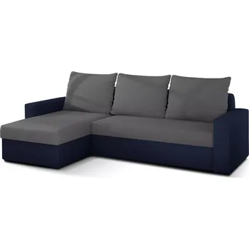 Sedací souprava Rohová rozkládací sedací souprava LIVIO 237 cm Alova 10/Alova 79 šedá univerzální