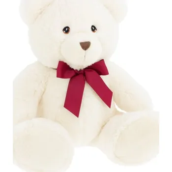 plyšák Keeleco Medvěd Harry krémový 75 cm