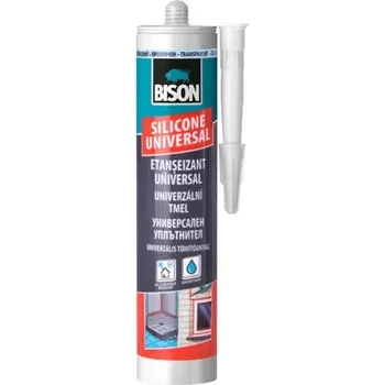 Průmyslové lepidlo BISON SILICONE UNIVERSAL ČIRÝ 280 ml