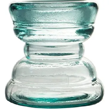 Svícen Svícen z recyklovaného skla, PARTY LIGHT, v.11,5 cm, průhledná (DOPRODEJ) (balení obsahuje 1ks)|Vidrios San Miguel|Recycled Glass