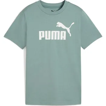 Dětské Tričko s krátkým rukávem PUMA ESS NO. 1 LOGO TEE B 68490630 – Zelená 140