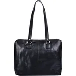 Dámská kožená klasická kabelka 309 černá