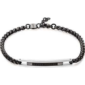 Náramek S'Agapõ Pánský ocelový náramek Rolo Proud SPD19 + 2 měsíce na vrácení zboží