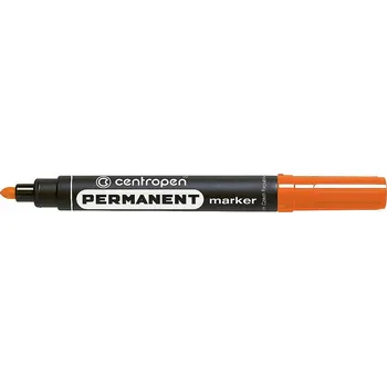 Permanentní popisovač Centropen oranžový