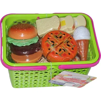 Nákupní košík Nákupní košík + jídlo 28 ks 8132