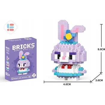 ostatní stavebnice STAVEBNICE MALÝ KRÁLÍK Figurka KRÁLÍČEK Box