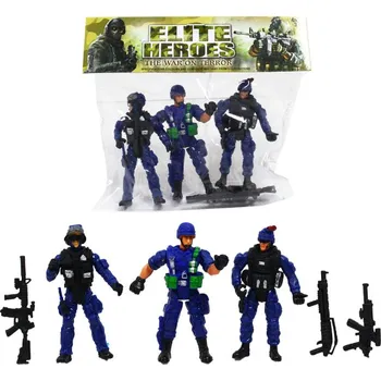 Figurka Akční figurky vojáků 3 ks serie 4