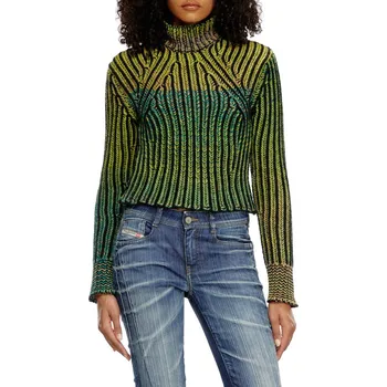 Dámský svetr SVETR DIESEL M-ORKID KNITWEAR OPALINE GREEN