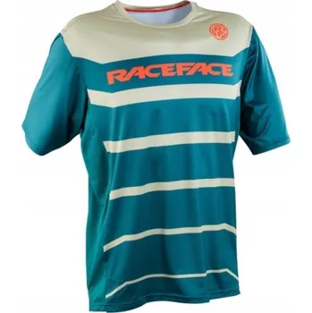 cyklistický dres Race Face Dres Indy zelený, M
