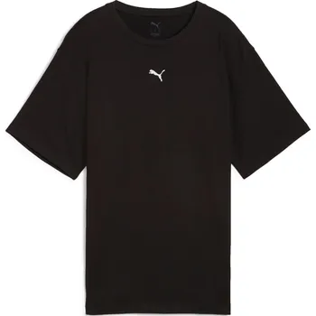 Dámské Tričko s krátkým rukávem PUMA ESS RELAXED TEE 68497101 – Černá XS